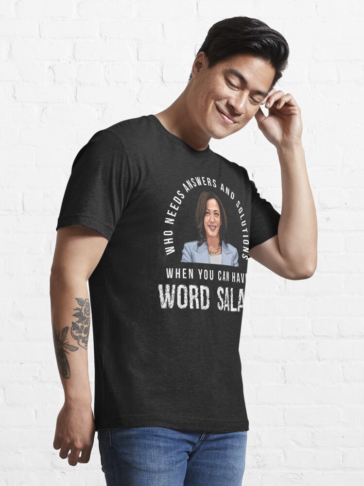 Essential T-Shirt WordSalad | Harris\