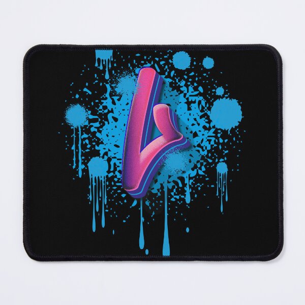 Item preview, L Graffiti Initial designed and sold by Kamiri.