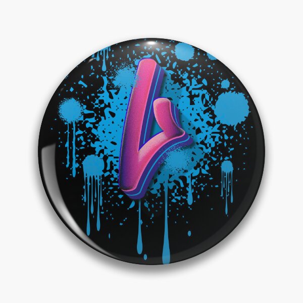 Item preview, L Graffiti Initial designed and sold by Kamiri.