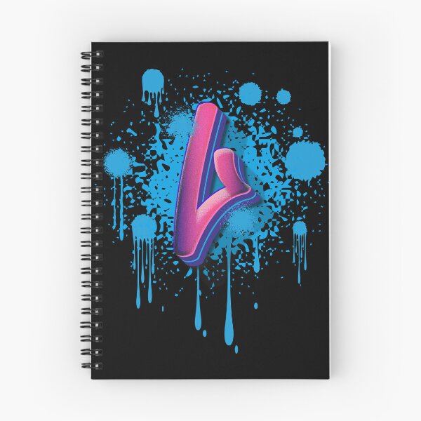 Item preview, L Graffiti Initial designed and sold by Kamiri.