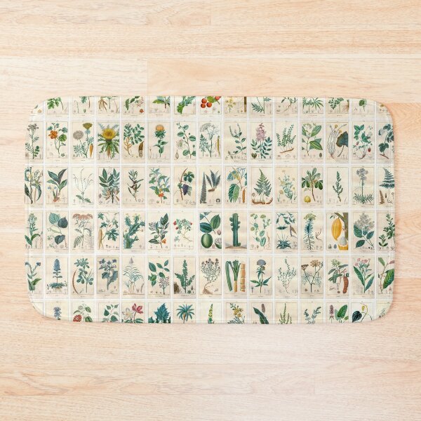 Item preview, Vintage Medicinal Plant Drawings, Poster, Landscape, 3rd version of 3 designed and sold by Michael Dietrich.
