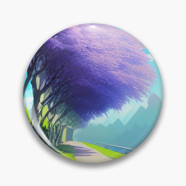 Item preview, Camino lleno de árboles de Jacaranda designed and sold by Arkneer.