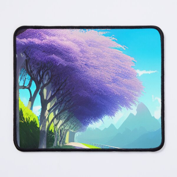 Item preview, Path Full of Jacaranda Trees designed and sold by Arkneer.