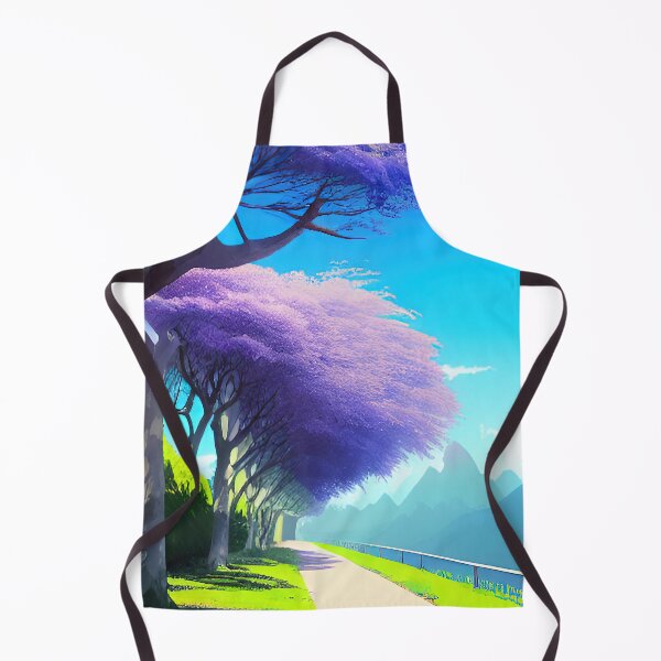 Item preview, Path Full of Jacaranda Trees designed and sold by Arkneer.