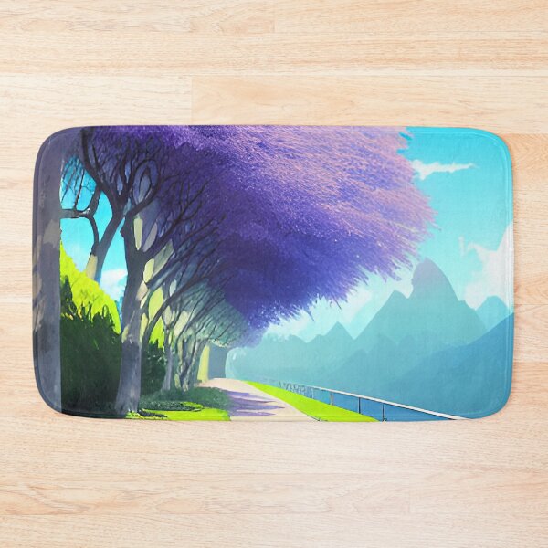 Item preview, Path Full of Jacaranda Trees designed and sold by Arkneer.