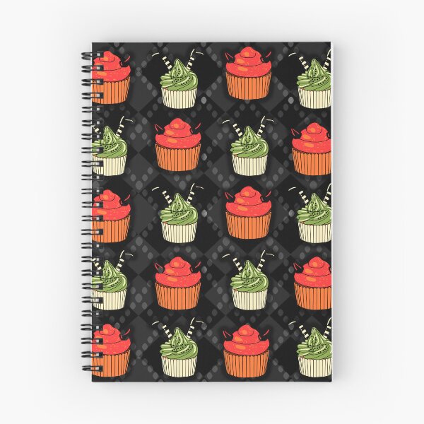 Item preview, Devil and Witch Cupcake Pattern designed and sold by Whispering Raven.