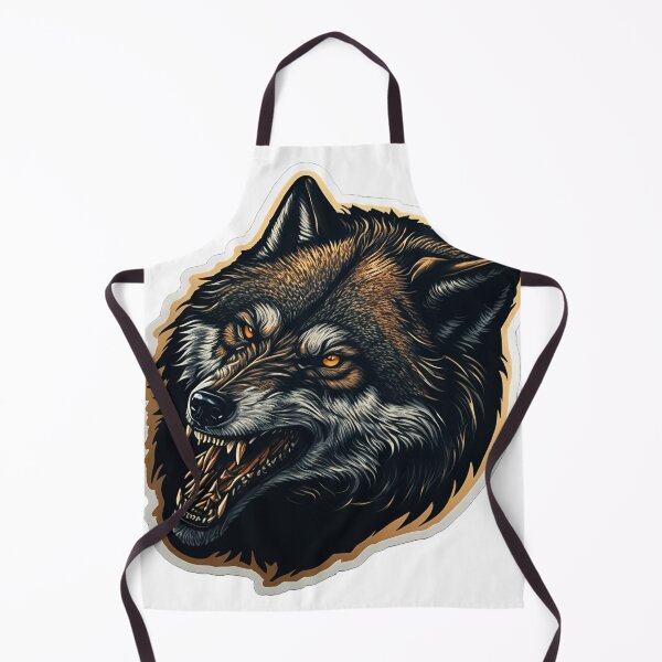 Item preview, Aggressive wolf designed and sold by Skyfe.