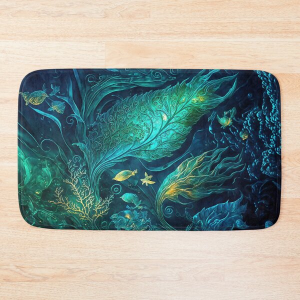 Item preview, Fantasy Underwater Ocean Sea Garden Meditation Fairy Tale designed and sold by goldufeenstaub.