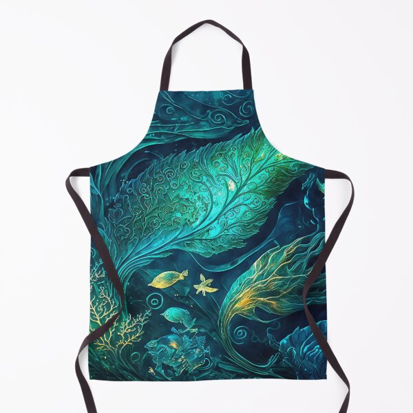 Item preview, Fantasy Underwater Ocean Sea Garden Meditation Fairy Tale designed and sold by goldufeenstaub.