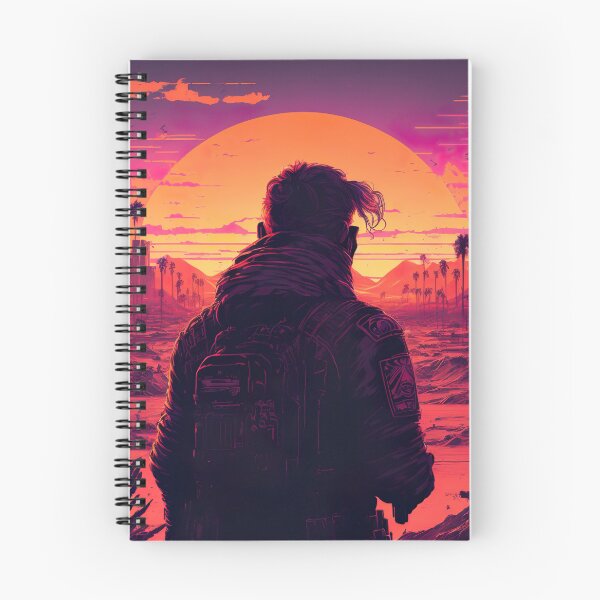 Item preview, Synthwave Sun Shining On A Post-Apocalyptic City designed and sold by Nightarcade.