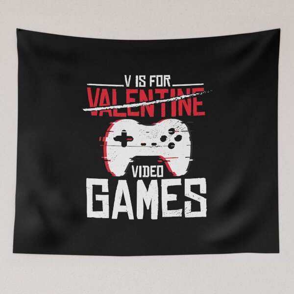 Item preview, V Is For Video Games designed and sold by SamuraiGaming.