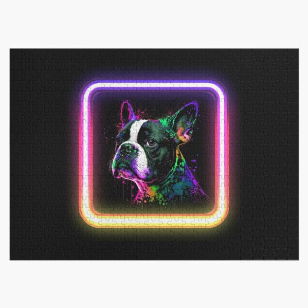 Boston Terrier Dog - Jigsaw Puzzle