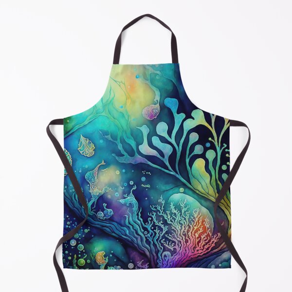 Item preview, Fantasy Underwater Ocean Sea Garden Meditation Fairy Tale designed and sold by goldufeenstaub.