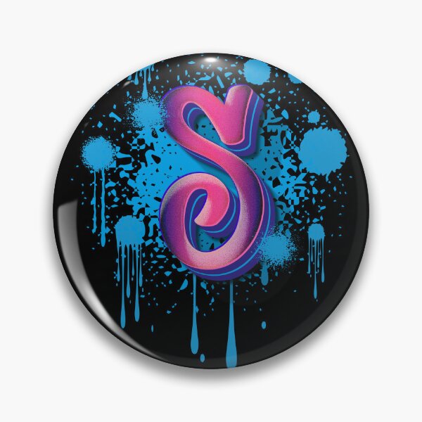 Item preview, S Graffiti Initial designed and sold by Kamiri.