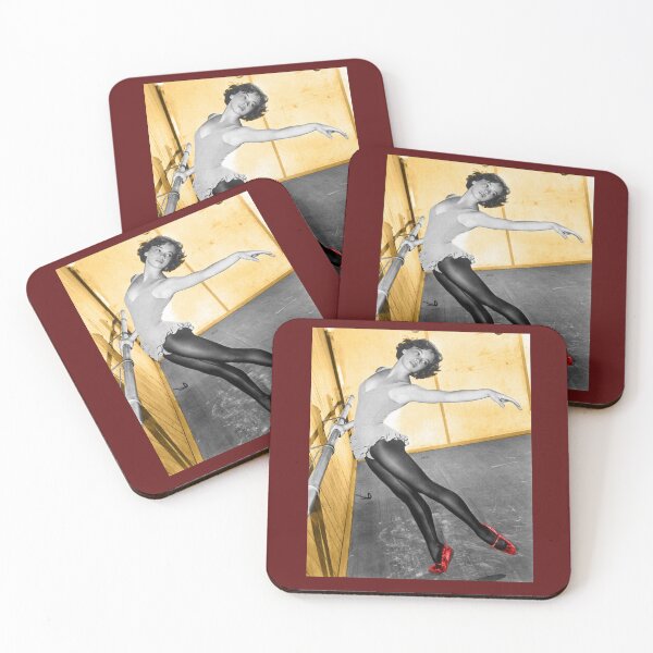 Item preview, Leslie Caron dancing in an orange room designed and sold by carmencuarzo.