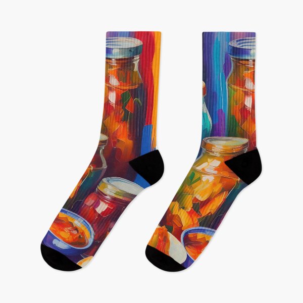 Item preview, Are You Ready to Pickle? Colourful Food Composition. designed and sold by FewBits.
