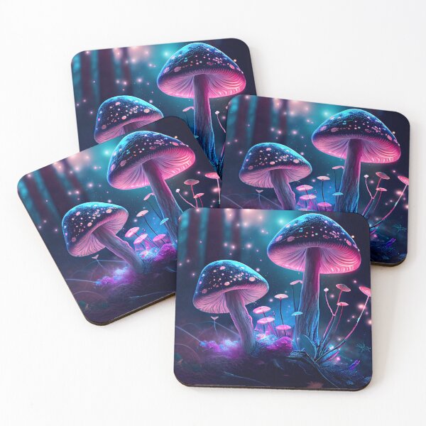 Item preview, Galaxy mushrooms designed and sold by KammyArt.