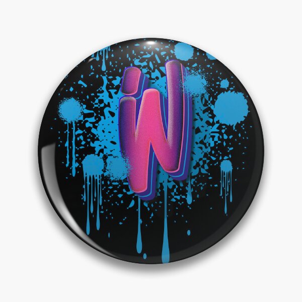 Item preview, W Graffiti Initial designed and sold by Kamiri.