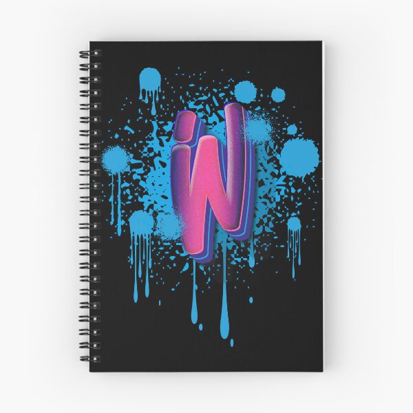 Item preview, W Graffiti Initial designed and sold by Kamiri.