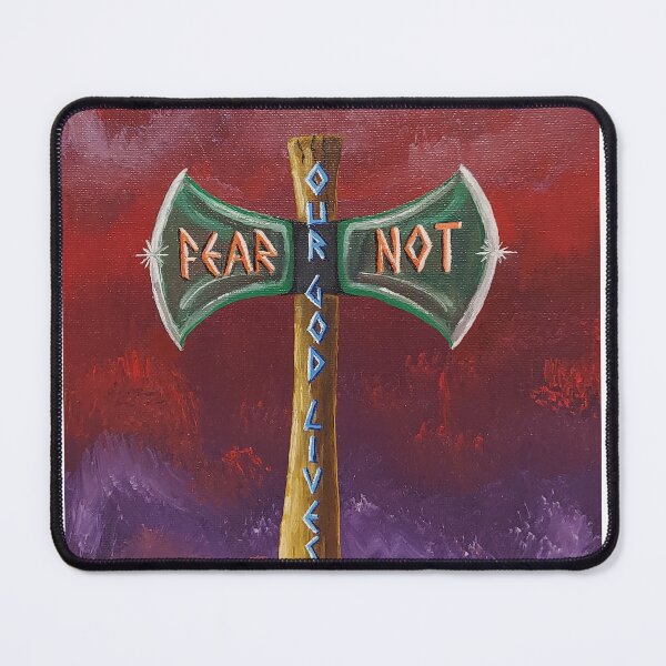 Item preview, Fear not, our God lives designed and sold by GregWilliamsArt.