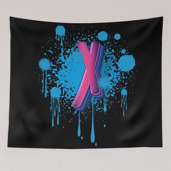 Item preview, X Graffiti Initial designed and sold by Kamiri.