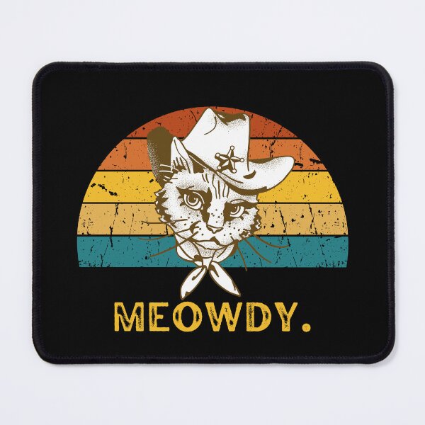 Item preview, Meowdy Cat designed and sold by SqueakitySqueak.