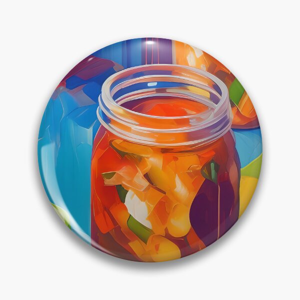 Item preview, You Should Pickle! Colourful Food Composition. designed and sold by FewBits.