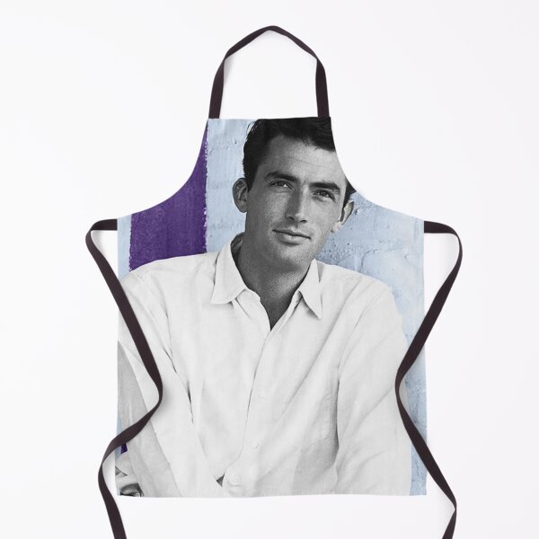 Item preview, Gregory Peck on blue background designed and sold by carmencuarzo.