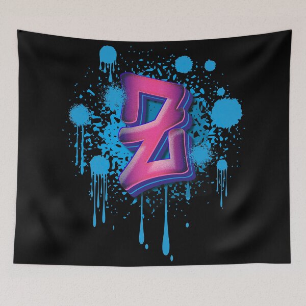 Item preview, Z Graffiti Initial designed and sold by Kamiri.