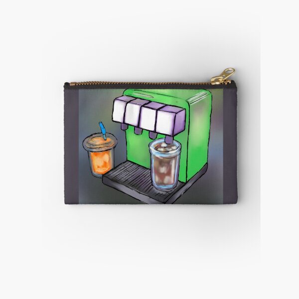 Item preview, Soda pop fountain drink carbonation machine orange cola ice cold drink designed and sold by super_shimizu.