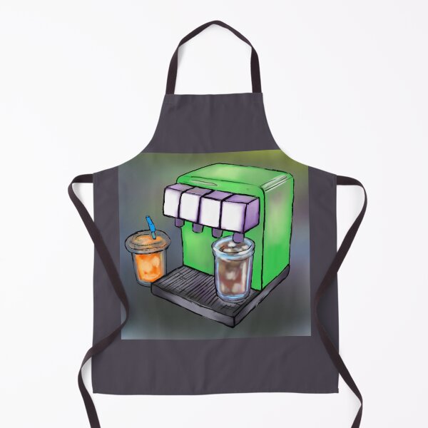 Item preview, Soda pop fountain drink carbonation machine orange cola ice cold drink designed and sold by super_shimizu.