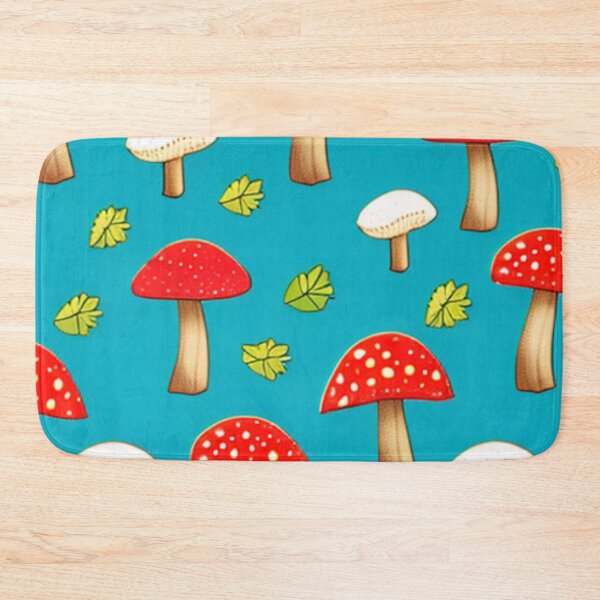 Item preview, Autumn Cottagecore Mushroom Pattern designed and sold by SquishStitches.