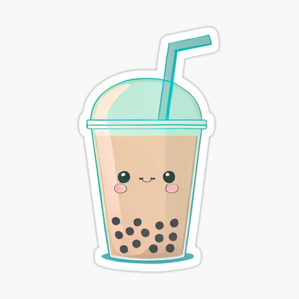 Cute Boba Cup Sticker for Sale by dylacha