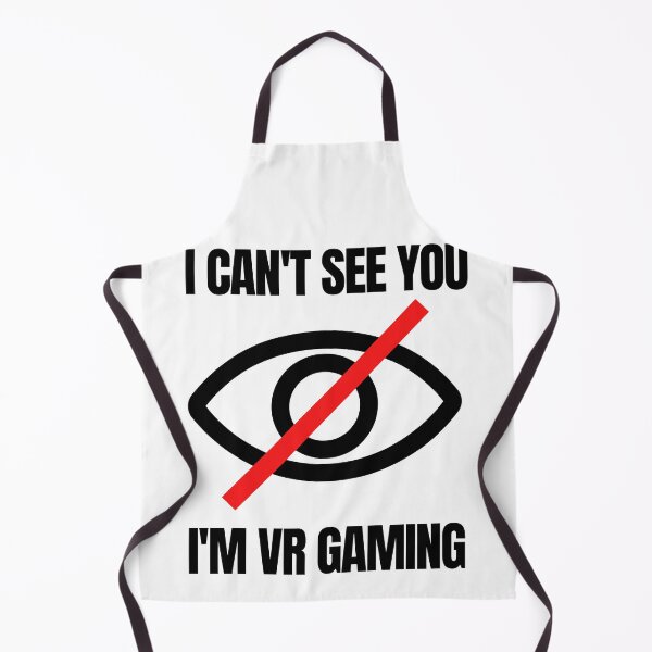 Item preview, I Can't See You I'm VR Gaming Symbolic Language Headset Goggles designed and sold by DadJokeDescript.
