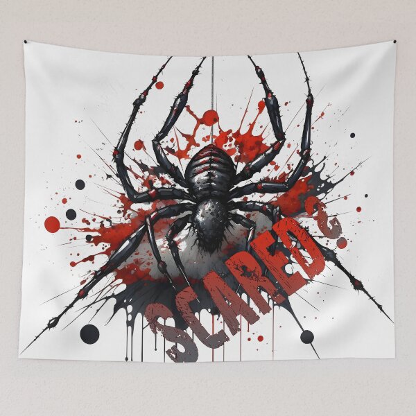 Item preview, Shirt: Trash Polka Style: Spider - Scared? designed and sold by HybridThe0ry.