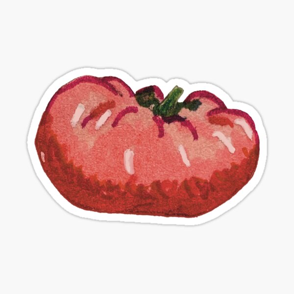 Item preview, Brandywine Pink Tomato designed and sold by GingaNinjaDraws.