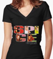 SPICE T-shirt♥ Women's Fitted V-Neck T-Shirt