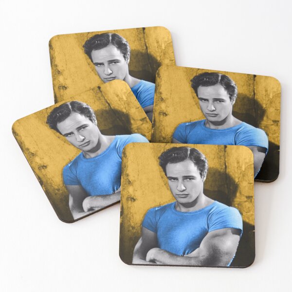 Item preview, Marlon Brando in blue and orange designed and sold by carmencuarzo.