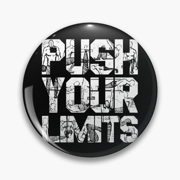 Item preview, Push Your Limits Street Workout Bar Exercises Calisthenics designed and sold by StrongShirts.