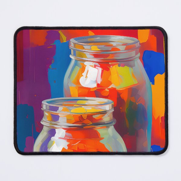 Item preview, Jars of Pickled Veggies. Colourful Food Composition. designed and sold by FewBits.