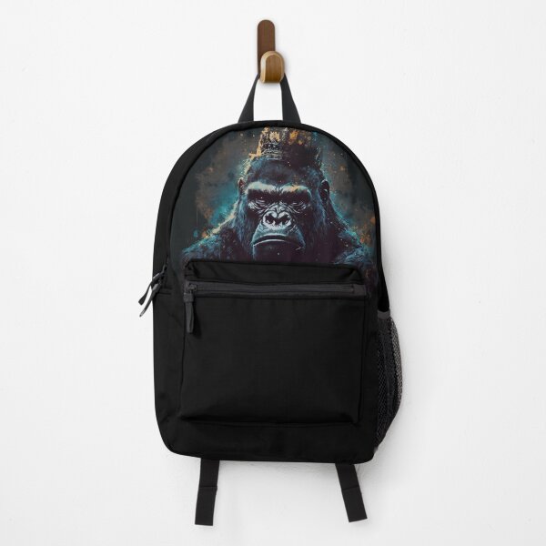 Item preview, Regal King: A Majestic Gorilla Crowned designed and sold by reneromt.