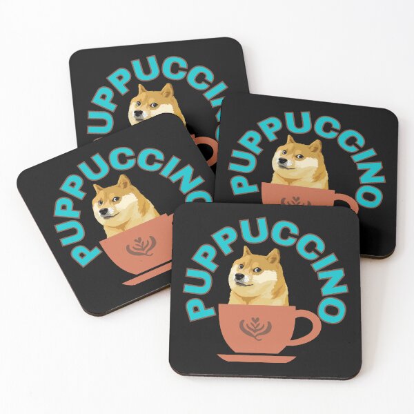 Item preview, Puppuccino , Funny Puppy designed and sold by hijasminflower.