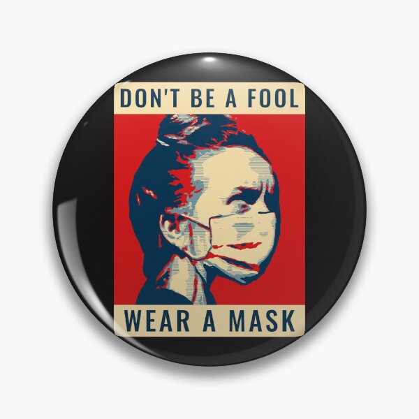 Item preview, Don't be a fool wear a mask designed and sold by Disabledland.