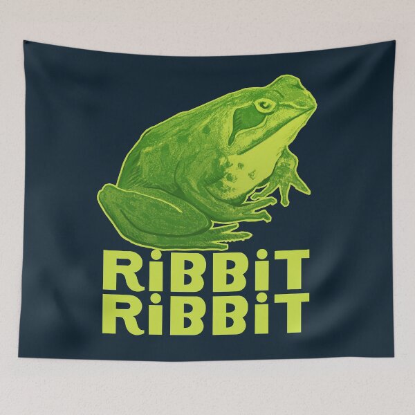 Item preview, Ribbit Ribbit Frog designed and sold by Ztudio.