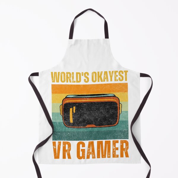 Item preview, Worlds Okayest Virtual Reality Gamer Funny VRhumor Gaming Headset PCVR Buen juego designed and sold by DadJokeDescript.