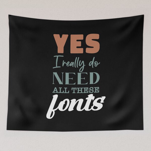 Item preview, Yes, I really do need all these fonts designed and sold by Amalucka.