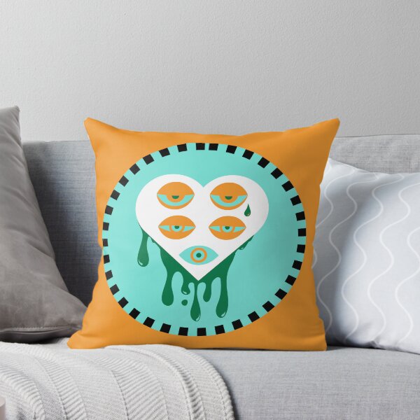 Item preview, Three Eyed Sad Valentine Tear Drippy Heart  designed and sold by UTLastResponder.