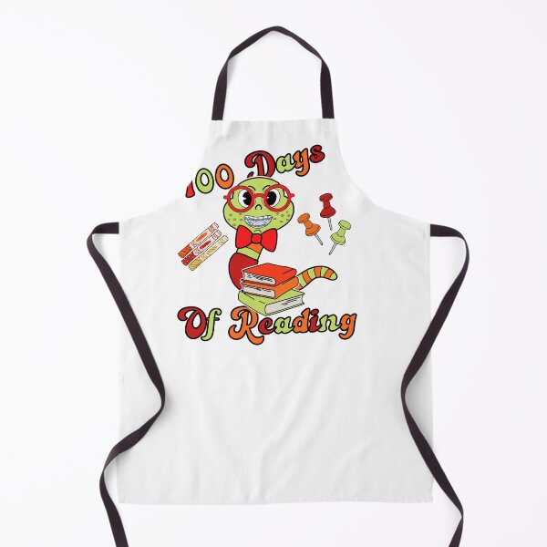 Item preview, 100 Days of Reading Cute Book Worm School designed and sold by GarnersDesigns.