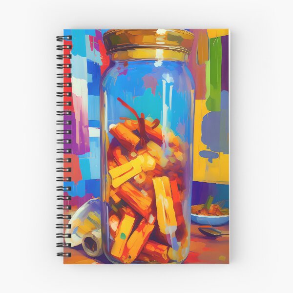 Item preview, Jars of Bamboo Shoots. Colourful Food Composition. designed and sold by FewBits.