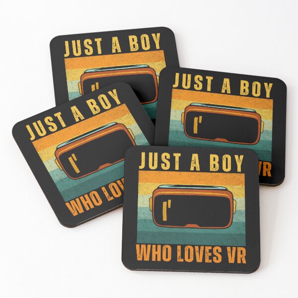 Artikelvorschau, Nur ein Junge, der Virtual Reality Boys Gaming Merch VR-Geburtstagsgeschenk liebt entworfen und verkauft von DadJokeDescript.